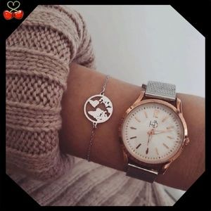 🍒 Dainty EARTH Bracelet 🌎